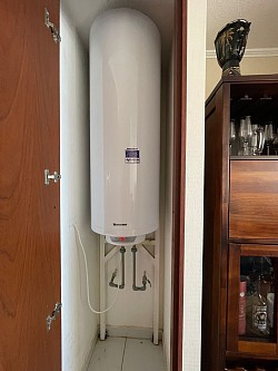 Instalación Termo Junkers 150 L