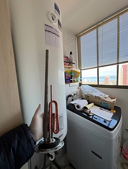 Ánodo de 50 cm de largo. Termos Albin Trotter - Splendid - Rheem de 120 a 150 litros