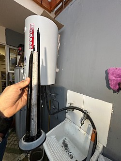 Cambio de Ánodo y Limpieza Conjunto Resistencia - Termostato / Termo Thermex